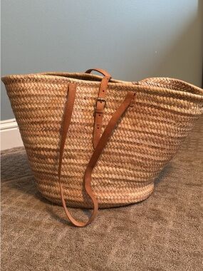 Brand new extra large woven beach bag!